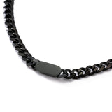 Stainless Steel Personalized Name Pendant Necklace for Men