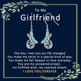 Sterling Silver Turquoise Dragonfly Dangle Earrings