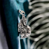 Lord Shiva Pendant With silver Chain