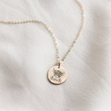 Sterling Silver Highland Cow Pendant Necklace