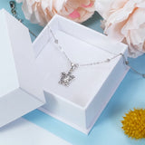 Sterling Silver Personalized Filigree Turtle Orca Whale Single Layer Anklet Bracelet