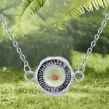 Sterling Silver Mustard Seed Pendant Necklace