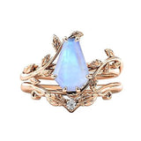 Sterling Silver Coffin Shap Vintage Gemstone Set Engagement Ring