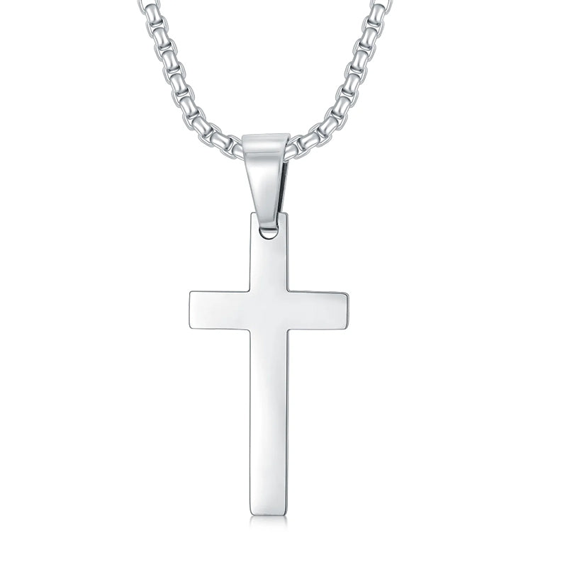 Cross Necklace Pendant Necklace for Men