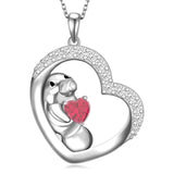 Sterling Silver Manatee Pendant Necklace