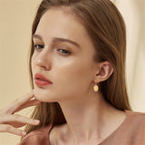 Sterling Silver  Bee Dangle Earrings