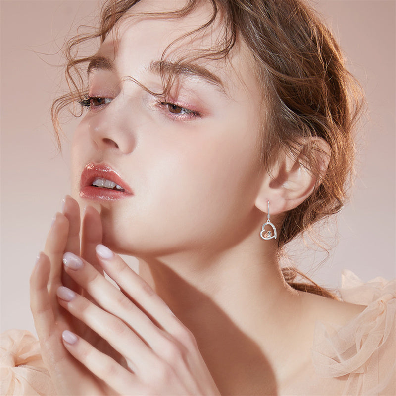 Sterling Silver Guinea Pig Dangle Drop Earrings