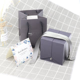 Grey Rose Jewelry Gift Box