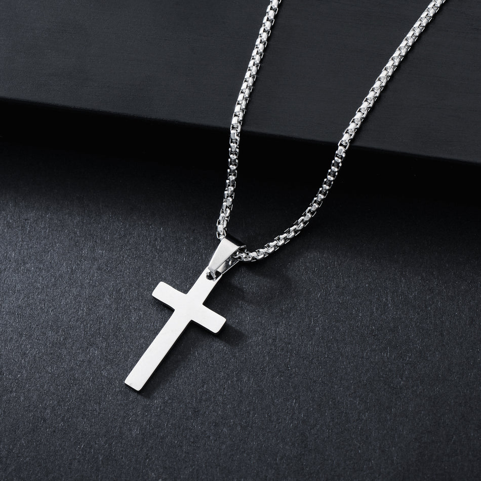 Cross Necklace Pendant Necklace for Men