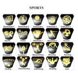 Sterling Silver Personalized Birthstone Class Ring for Women