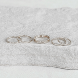 Sterling Silver Personalized Engraved Name Ring