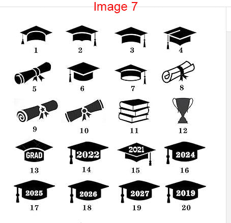 Sterling Silver Fully Personalized High School College Class Ring Graduation Ring