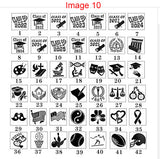 Sterling Silver Fully Personalized High School College Class Ring Graduation Ring