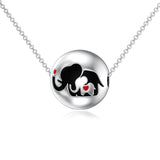 Sterling Silver Elephant Urn Necklace for Ashes