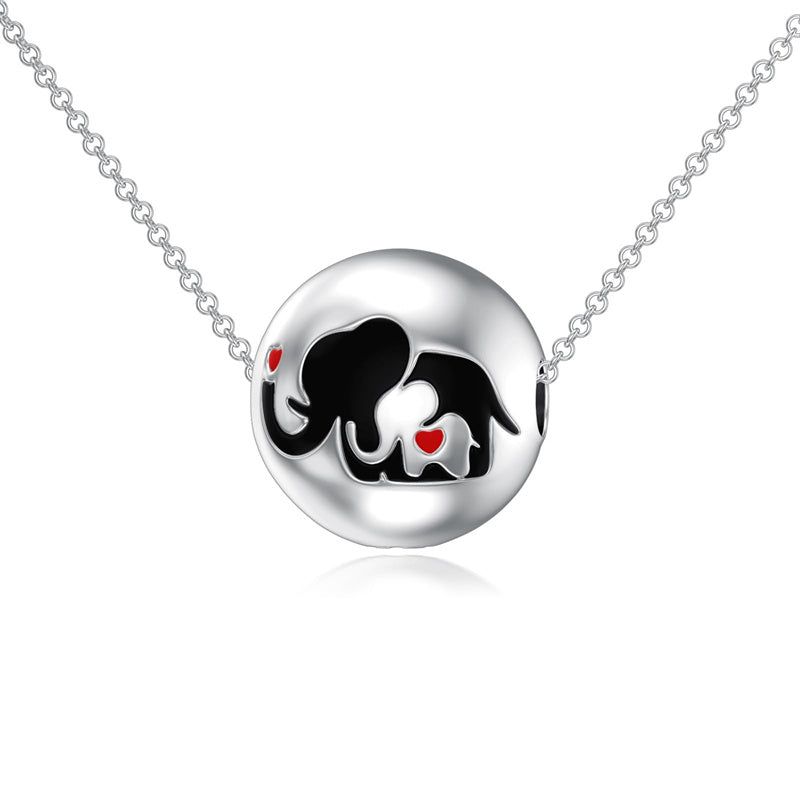 Sterling Silver Elephant Urn Necklace for Ashes