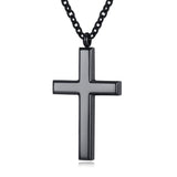 Stainless Steel Cross Pendant Necklace
