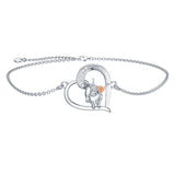 Sterling Silver Highland Cow Bracelet