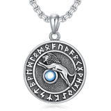 Sterling Silver Lion Tiger Satanic Goat Owl Scorpion Eagles Deer Pendant Necklace for Men