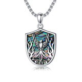 Sterling Silver Phoenix Pendant Necklace