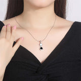 Sterling Silver Infinity Heart Urn Necklace for Ashes