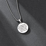 Sterling Silver Saint  Michael Christopher Sebastian Jude Gabriel Anthony Religious Pendant Necklace