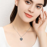 Sterling Silver Personalized Photo  Pendant Necklace