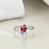 Sterling Silver Baseball Football Volleyball Spinner Ring