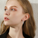 Sterling Silver Viking Raven Stud Dangle Earrings