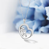 Sterling Silver Manatee Pendant Necklace