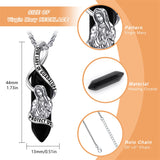 Sterling Silver Crystal Saint Michael Saint Christopher Guardian Angel Guadalupe Pendant Necklace