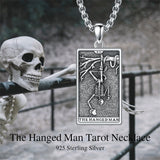 Sterling Silve Sun Moon Star Strength Lovers Death Devil Fool Tarot Card Pendant Necklace