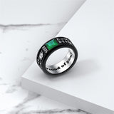 Sterling Silver Personalized Engraved Birthstone Class Ring