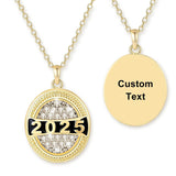 Sterling Silver Personalized Class Graduation Pendant Necklace Graduation Gift