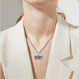 Sterling Silver Frog Puerto Rican Map Pendant Necklace