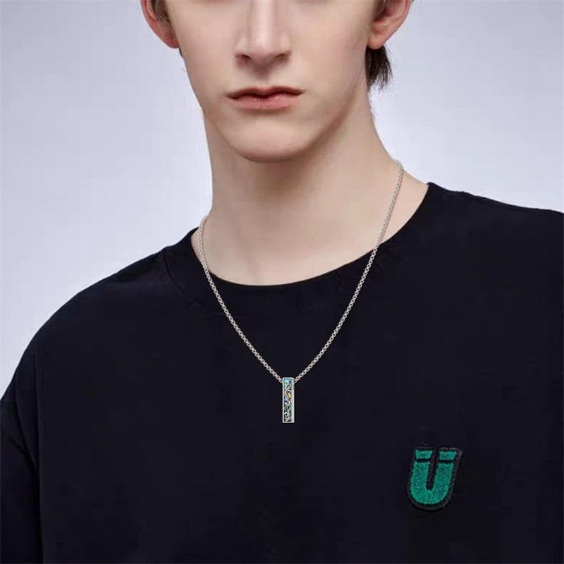 Sterling Silver Abalone Shell Butterfly Dragonfly Moon Phase Mountains Sunflower Tree of Life Urn Necklaces for Ashes