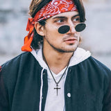 Sterling Silver Crucifix Jesus Pendant Necklace Cross Necklace