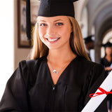 Sterling Sliver  Class of 2024 Graduation Pendant Necklace