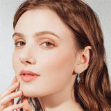 Sterling Silver Horse Leverback Earrings