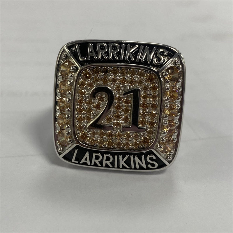 Sterling Silver Personalized Pattern High School College Class Ring Gift for Graduates