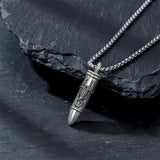 Sterling Silver Phoenix Skull  Scorpion Wolf Bullet Urn Necklace for Ashes