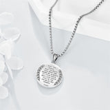 Sterling Silver Saint Gabriel,Saint Jude,Saint Benedict,Saint Patrick ,Saint Peregrine Pendant Necklace