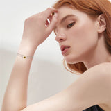 Sterling Silver Sunflower Bracelet