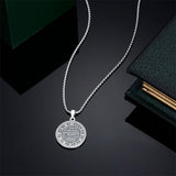 Sterling Silver Carpe Diem Pendant Necklace