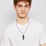 Sterling Silver Crystal Saint Michael Saint Christopher Guardian Angel Guadalupe Pendant Necklace