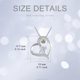 Sterling Silver Highland Cow Pendant Necklace