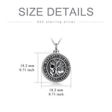Sterling Silver Memento Mori& Gothic Skull Urn Necklace For Ashes