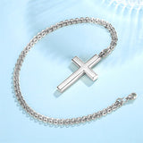 Stainless Steel Cross Pendant Necklace