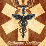 Sterling Silver Caduceus Phoenix RN Pendant Necklace RN Nurse Graduation Gift