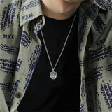 Sterling Silver Phoenix Pendant Necklace