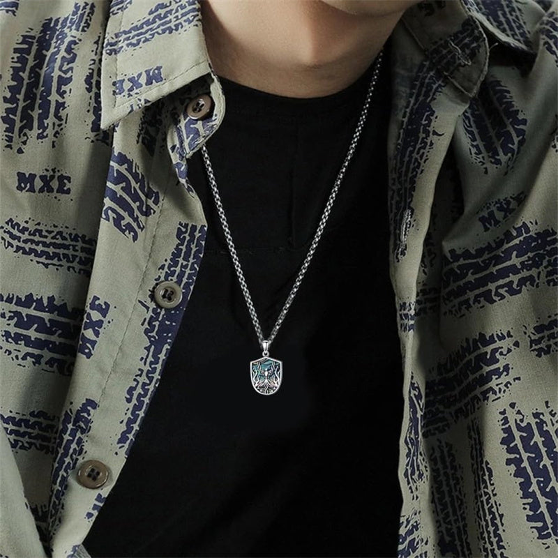 Sterling Silver Phoenix Pendant Necklace